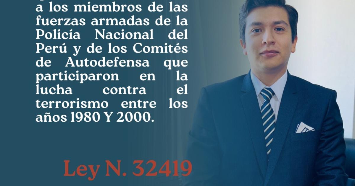 Comentarios a Ley N.° 32419