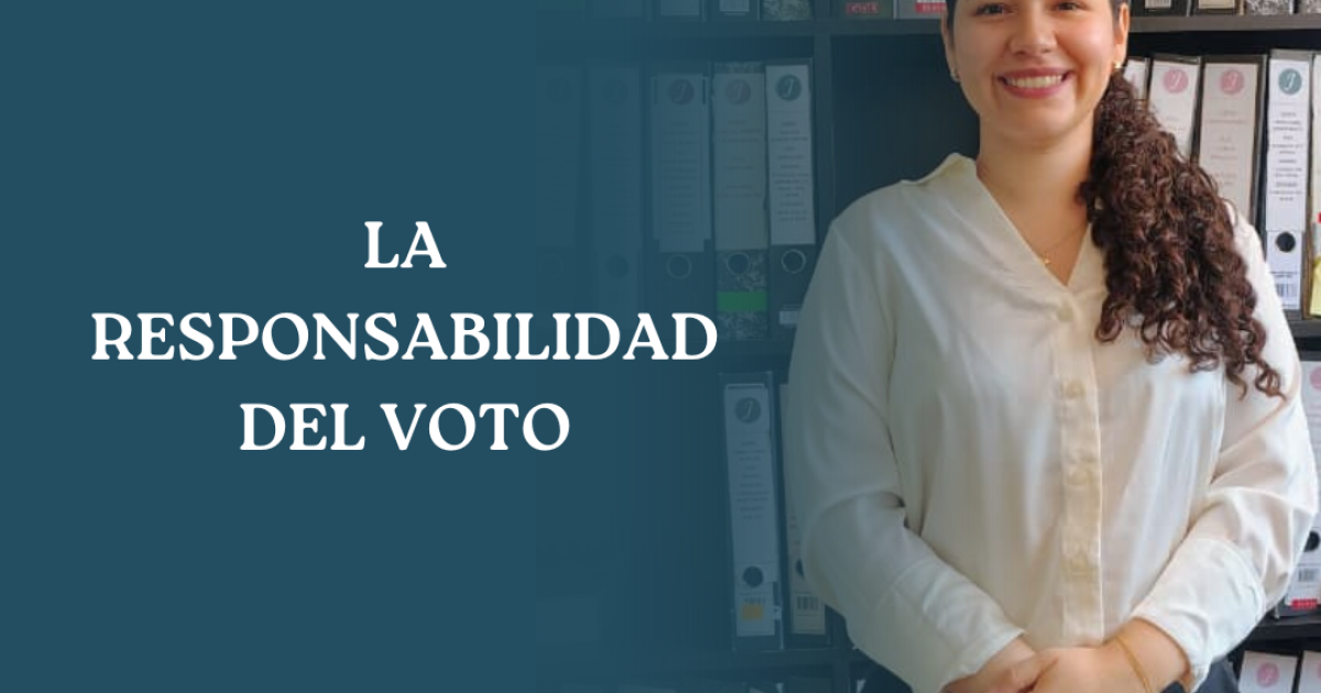 La responsabilidad del voto.